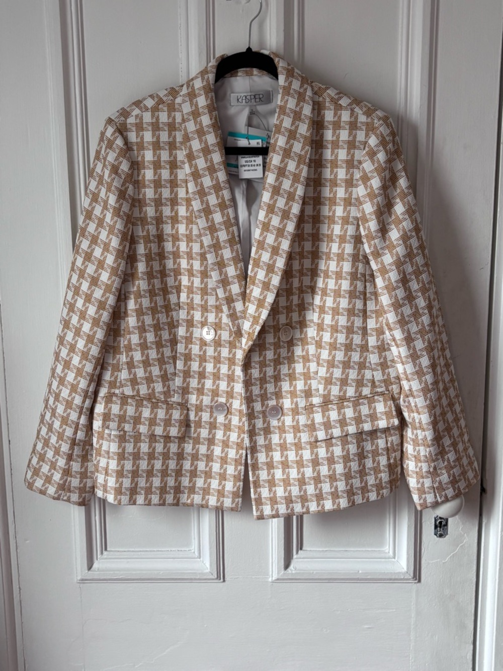 Women’s Kasper NWT Houndstooth Blazer/Jacket Size 16